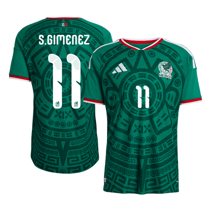 S.GIMENEZ #11 Mexico Home Soccer Jersey 2026 Player Version