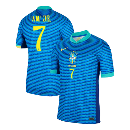 VINI JR. #7 Brazil Away Soccer Jersey Copa America