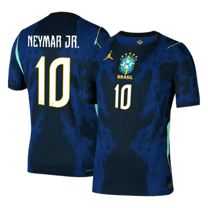 NEYMAR JR. #10 Brazil Away Soccer Jersey 2026 Player Version