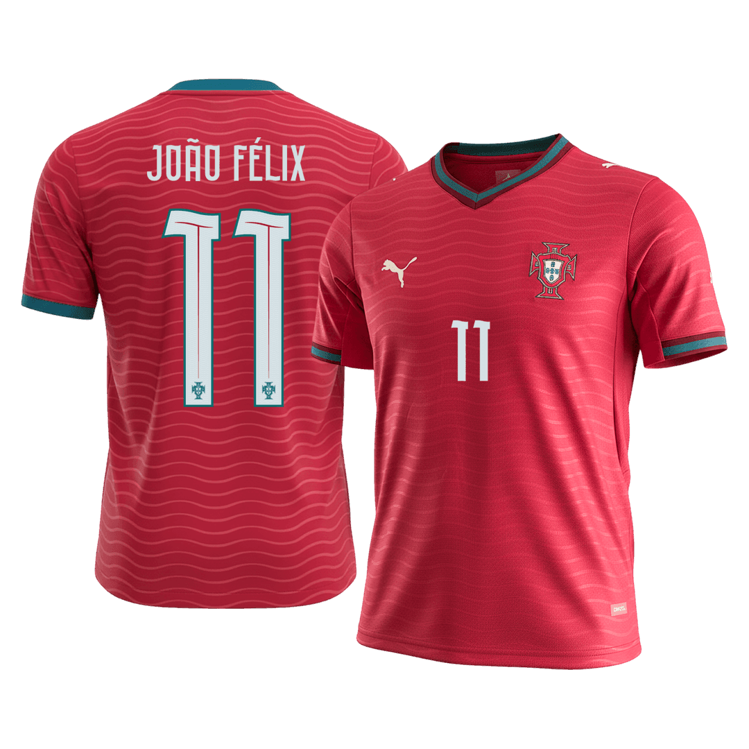 JOÃO FÉLIX #11 Portugal Home Soccer Jersey 2026
