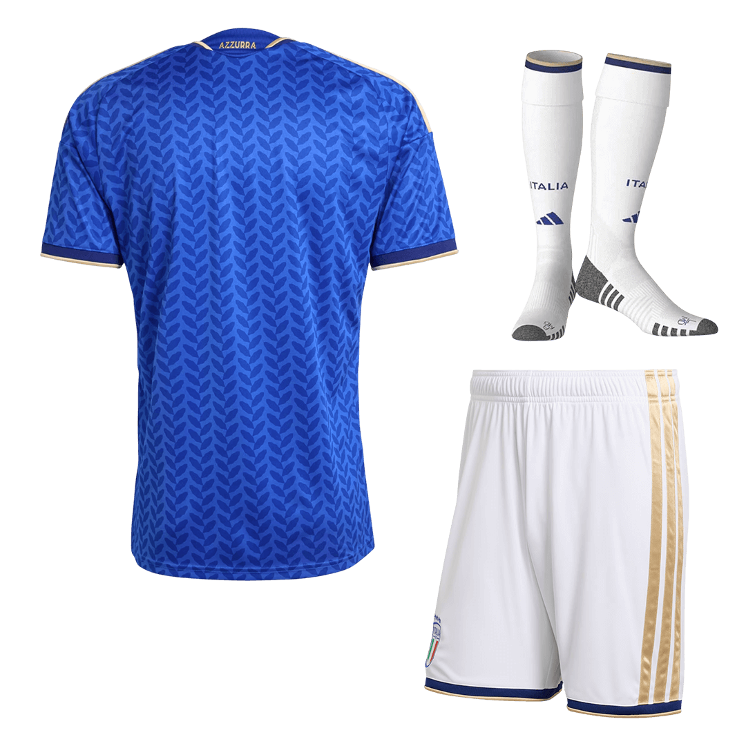 Italy Home Soccer Jersey Kit(Jersey+Shorts+Socks) 2026