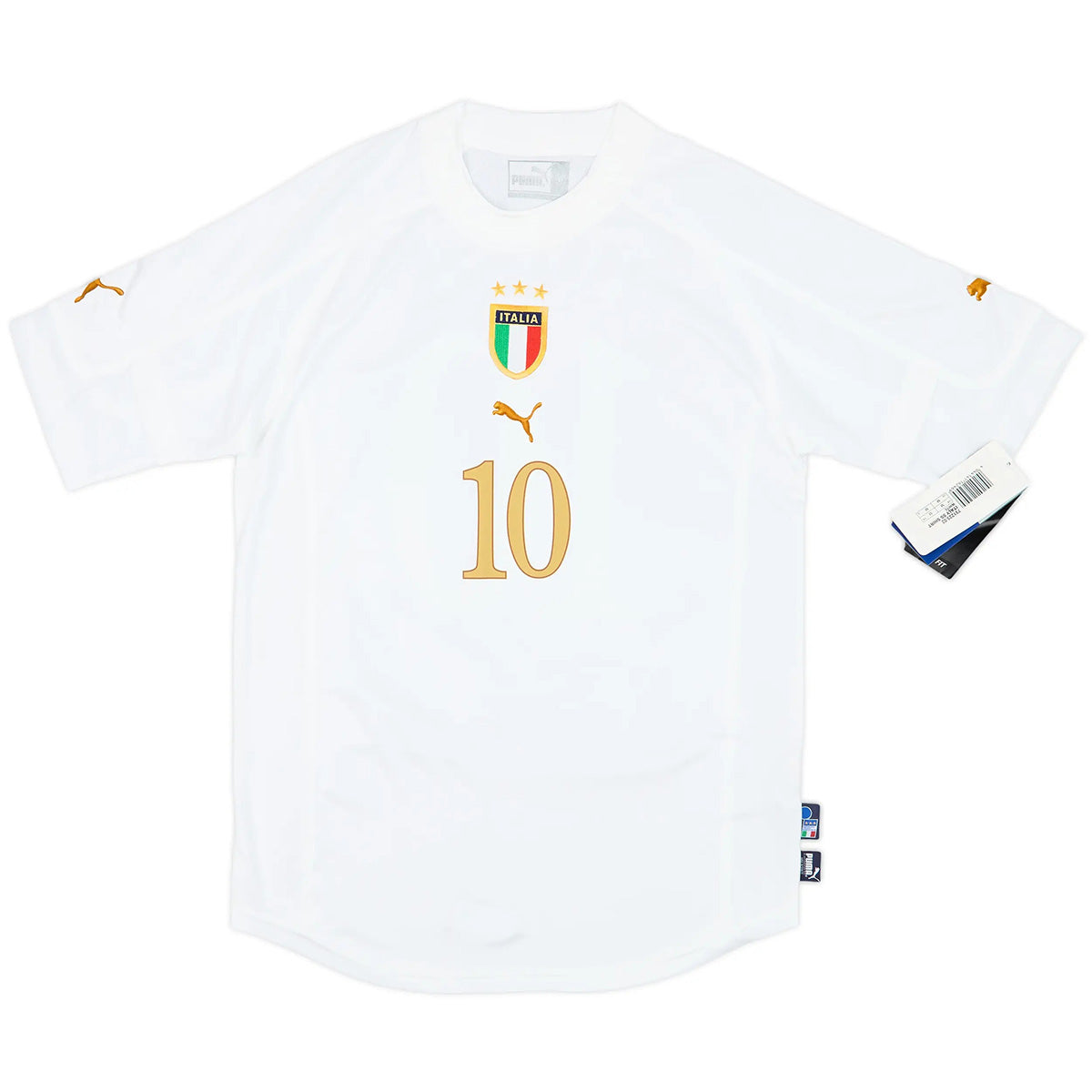 TOTTI #10 Retro Italy Away Jersey 2004 Euro Cup Jersey