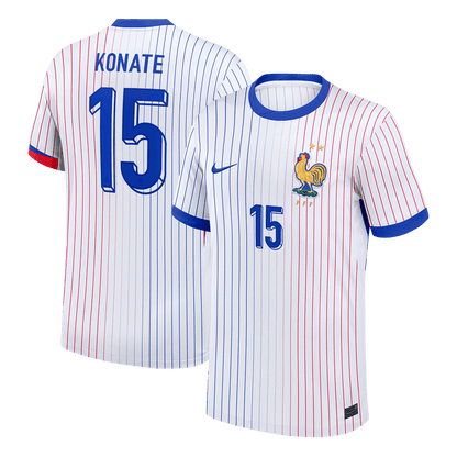 KONATE #15 France Away Soccer Jersey