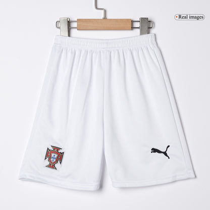 Kids Portugal Away Soccer Kit 25