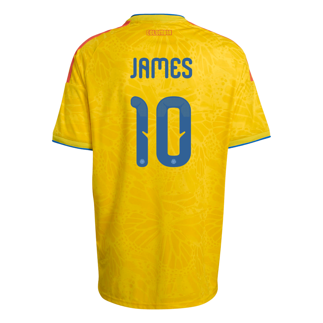 JAMES #10 Colombia Home Soccer Jersey 2026