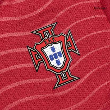 Kids Portugal Home Soccer Kit 2026 World Cup Jersey