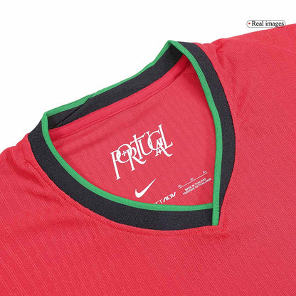 Authentic Portugal Home Soccer Jersey Euro