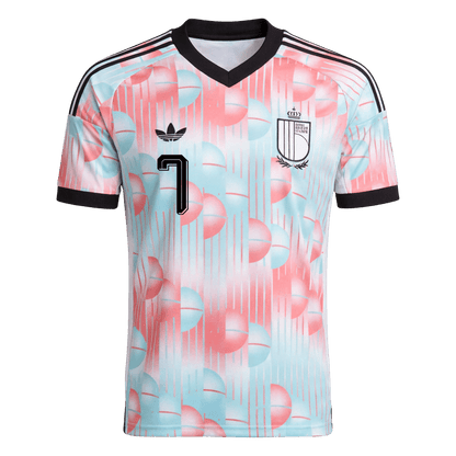 DE BRUYNE #7 Belgium Away Soccer Jersey 2026