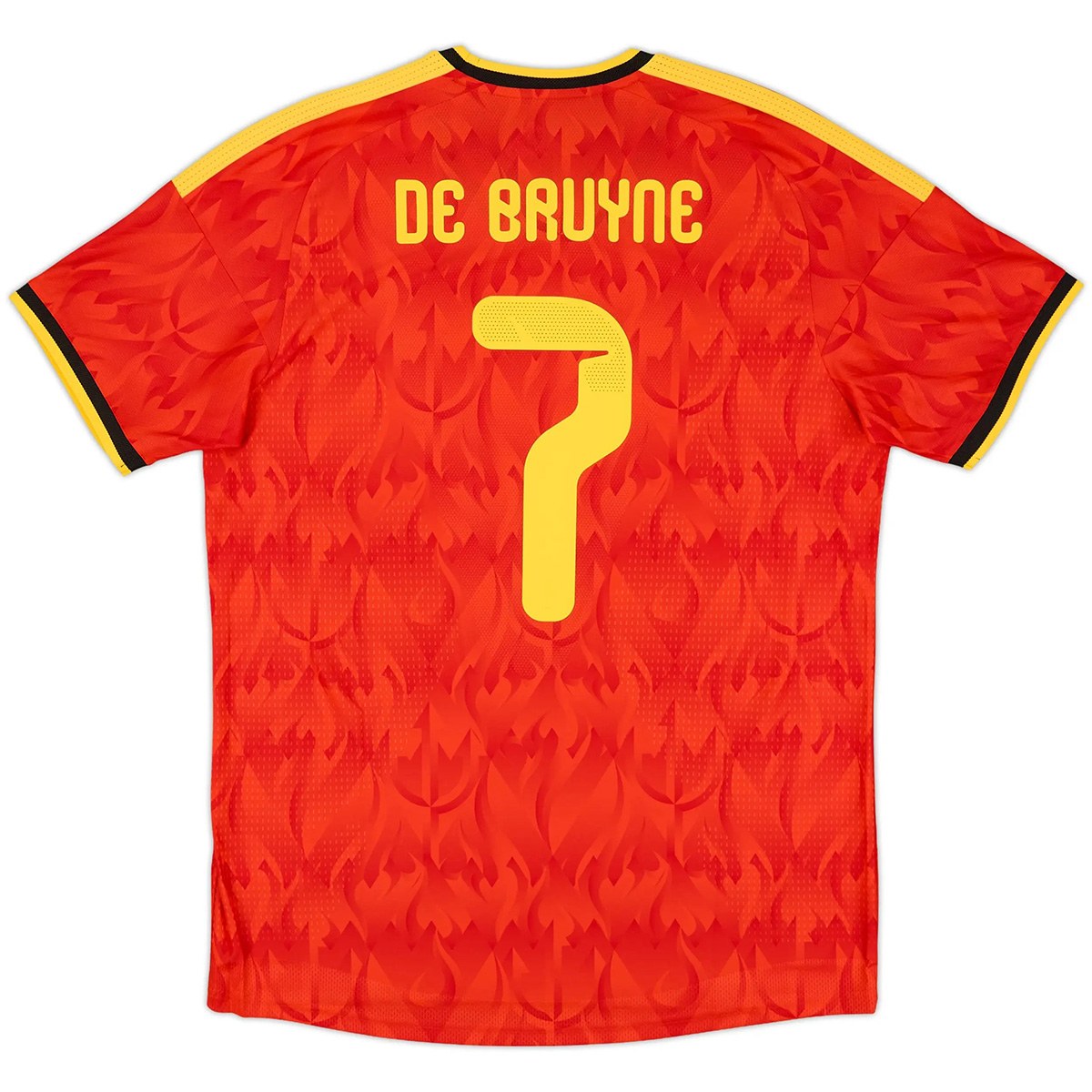 [Authentic] De Bruyne #7 Belgium Home 2026 World Cup Jersey