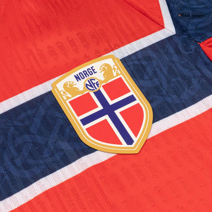 Norway Home Soccer Jersey 2026 Player Version