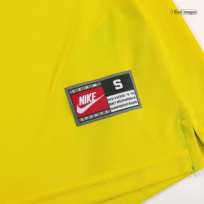 Retro RIVALDO #10 1998 Brazil Home Soccer Jersey