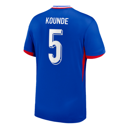 KOUNDE #5 France Home Soccer Jersey