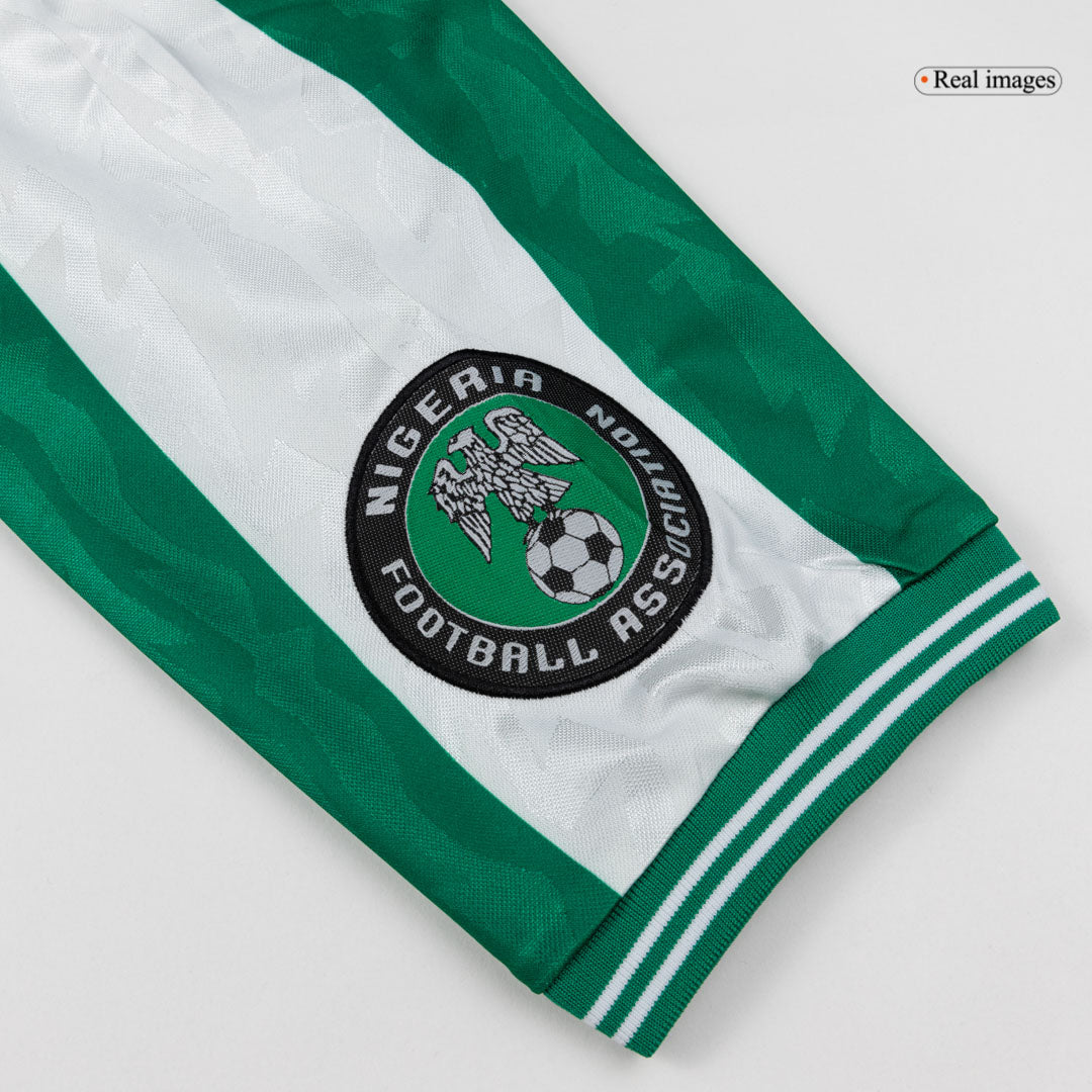 Retro 1996 Nigeria Home Soccer Jersey