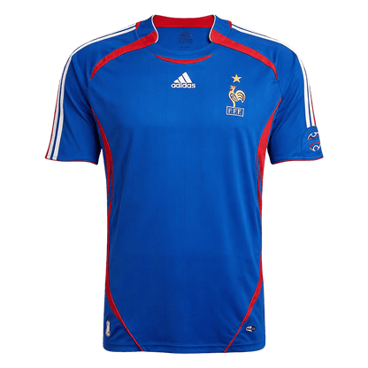 Retro 2006 France Home Soccer Jersey