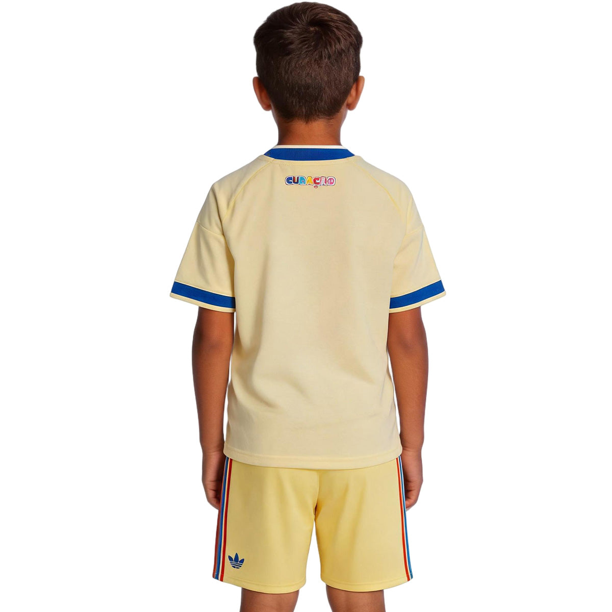 Kids Curaçao Away Soccer Kit 2026 World Cup Jersey
