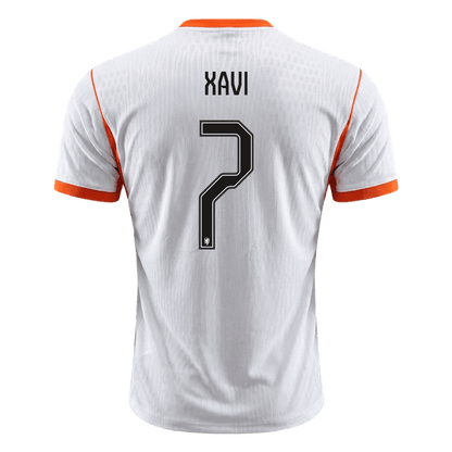 XAVI #7 Netherlands Away Soccer Jersey 2026 Player Version