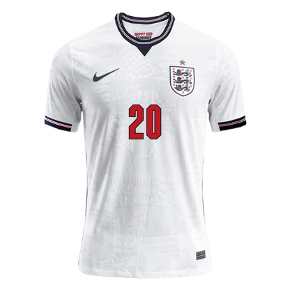 PALMER #20 England Home Soccer Jersey 2026 Player Version