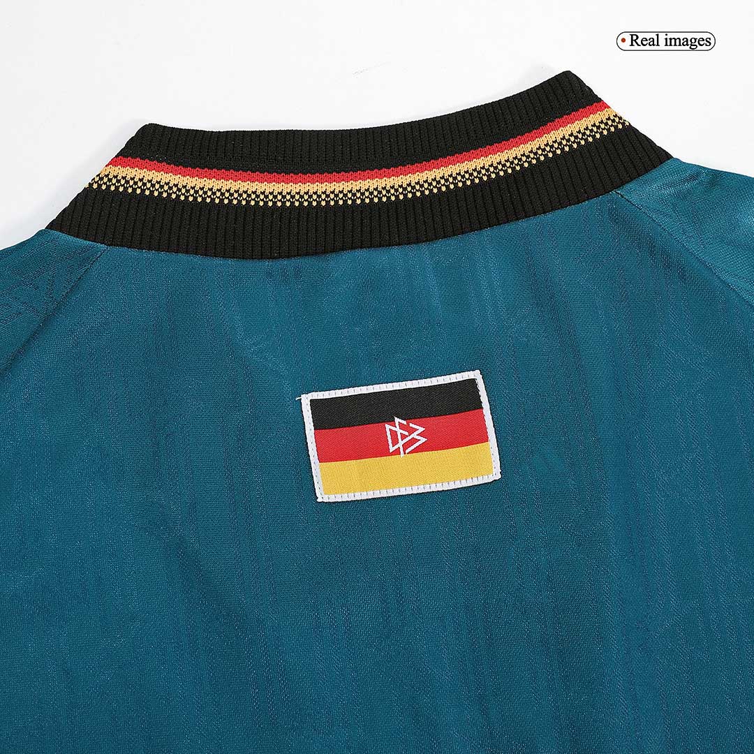 Retro Germany Away Jersey 1996 Euro Cup Jersey
