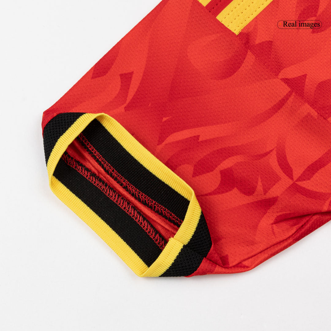 LUKAKU #9 Belgium Home Soccer Jersey 2026 Player Version