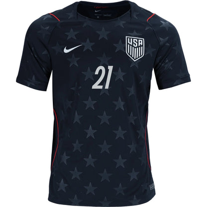 Weah #21 USMNT Away 2026 World Cup Jersey