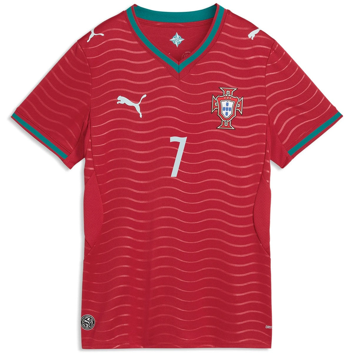 Ronaldo #7 Women's Portugal Home 2026 World Cup Jersey