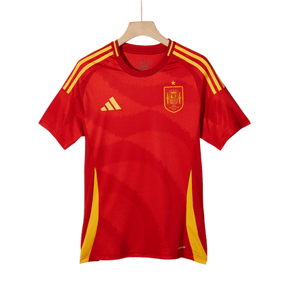 Spain Home Soccer Jersey Euro