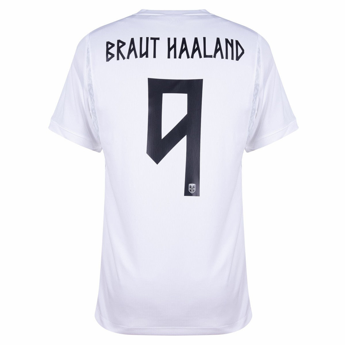 Braut Haaland #9 Norway Third Whiteout 2026 World Cup Jersey