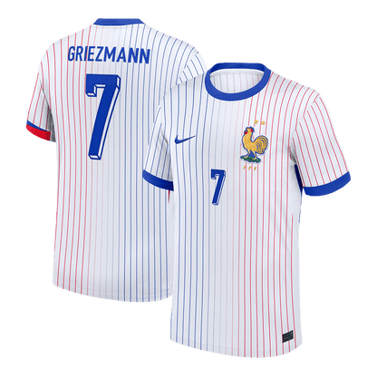 GRIEZMANN #7 France Away Soccer Jersey
