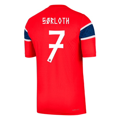 SØRLOTH #7 Norway Home Soccer Jersey 2026 Player Version