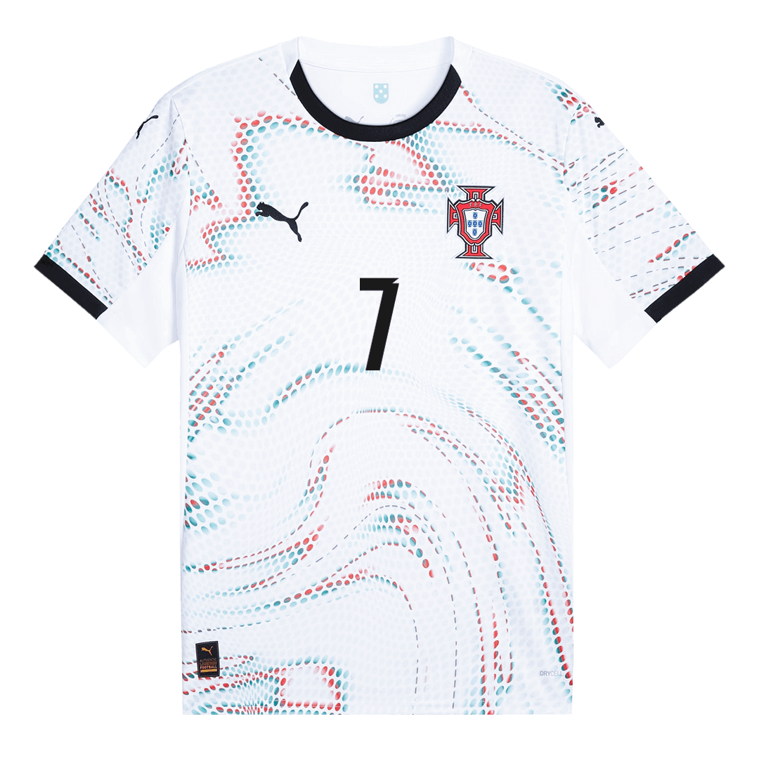 RONALDO #7 Portugal Away Soccer Jersey 2025