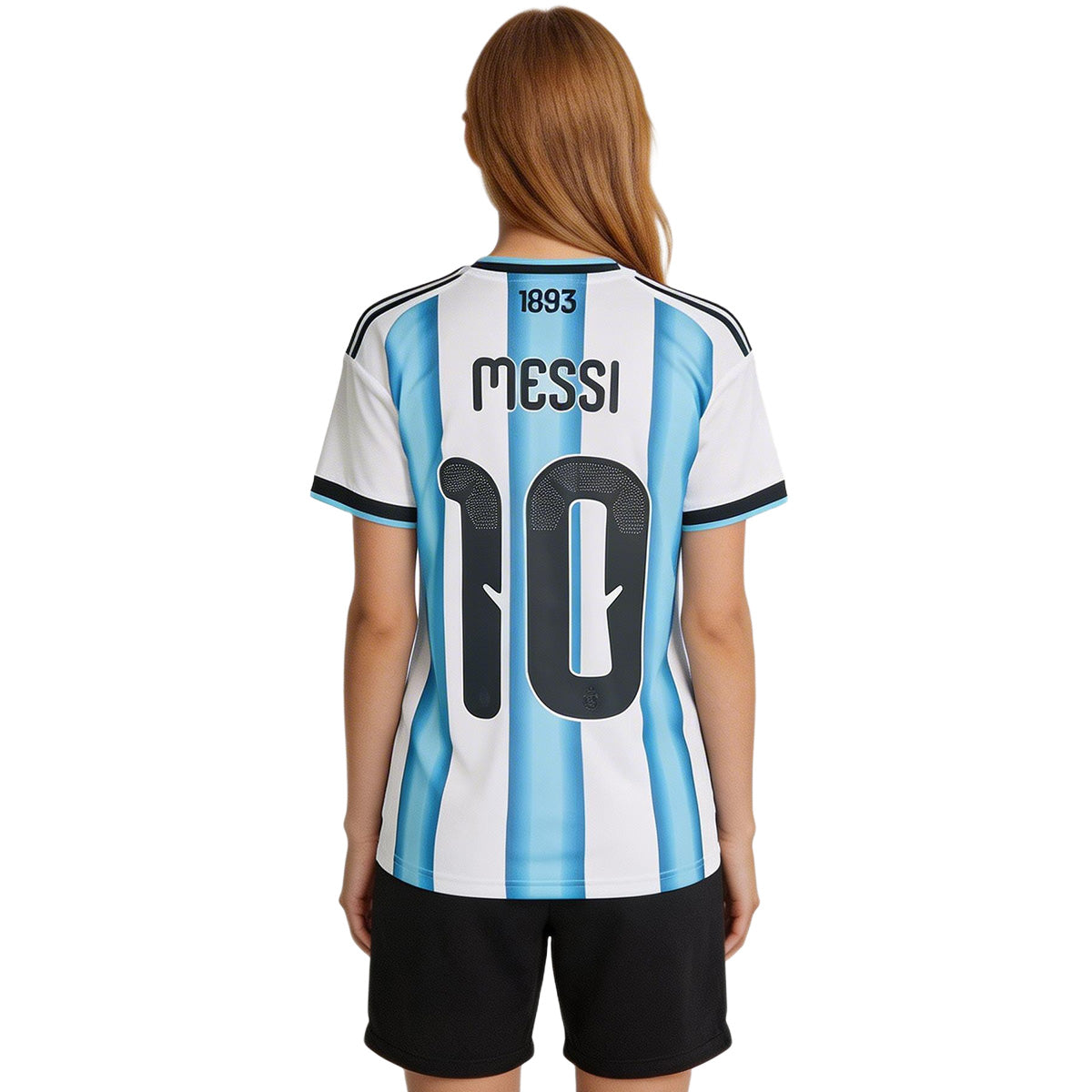 Messi #10 Women's Argentina Home 2026 World Cup Jersey