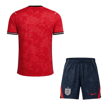 England Away Soccer Jersey Kit(Jersey+Shorts) 2026