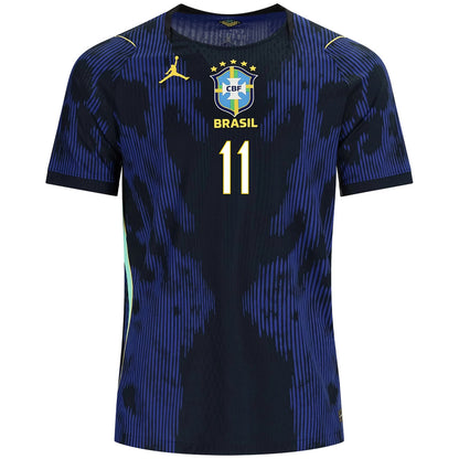 [Authentic] Raphinha #11 Brazil Away 2026 World Cup Jersey