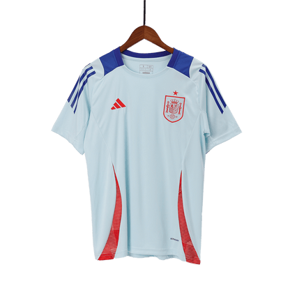 Spain Pre-Match Training Soccer Jersey Euro