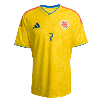 LUIS DíAZ #7 Colombia Home Soccer Jersey 2026