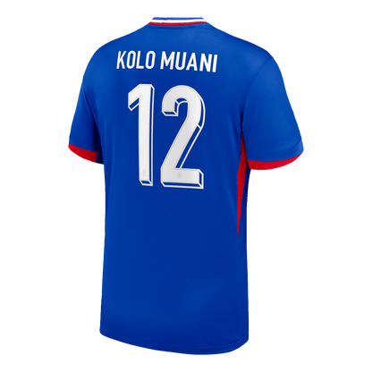 KOLO MUANI #12 France Home Soccer Jersey