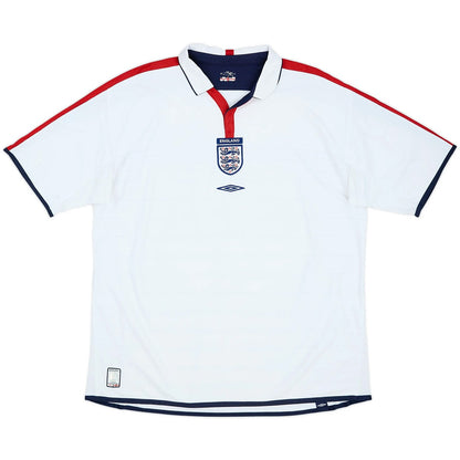 Retro England Home Jersey 2004 Euro Cup Jersey