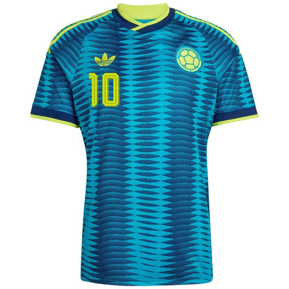 James #10 Colombia Away 2026 World Cup Jersey