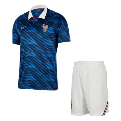 France Home Soccer Jersey Kit(Jersey+Shorts) 2026