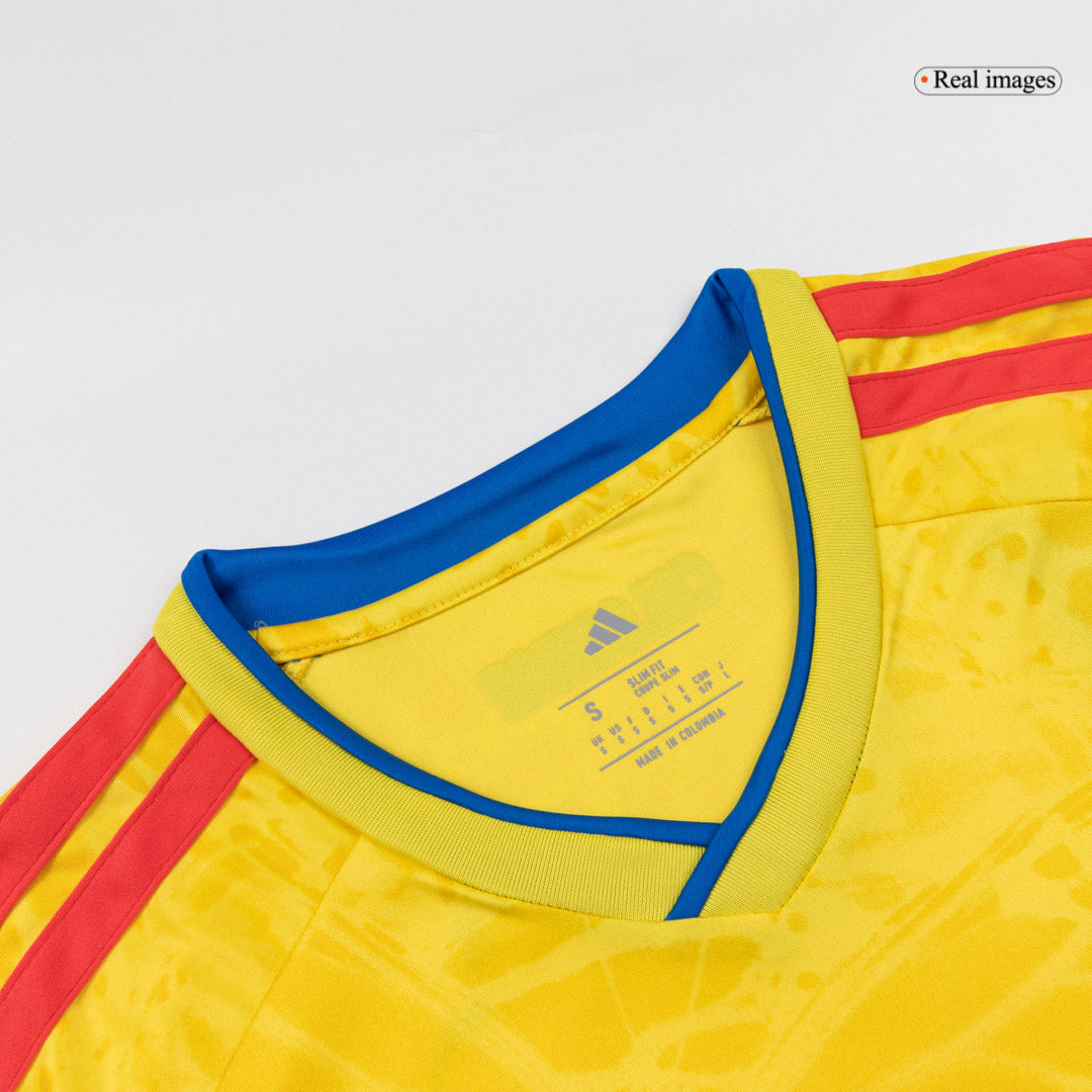 Colombia Home Long Sleeve Soccer Jersey 2026