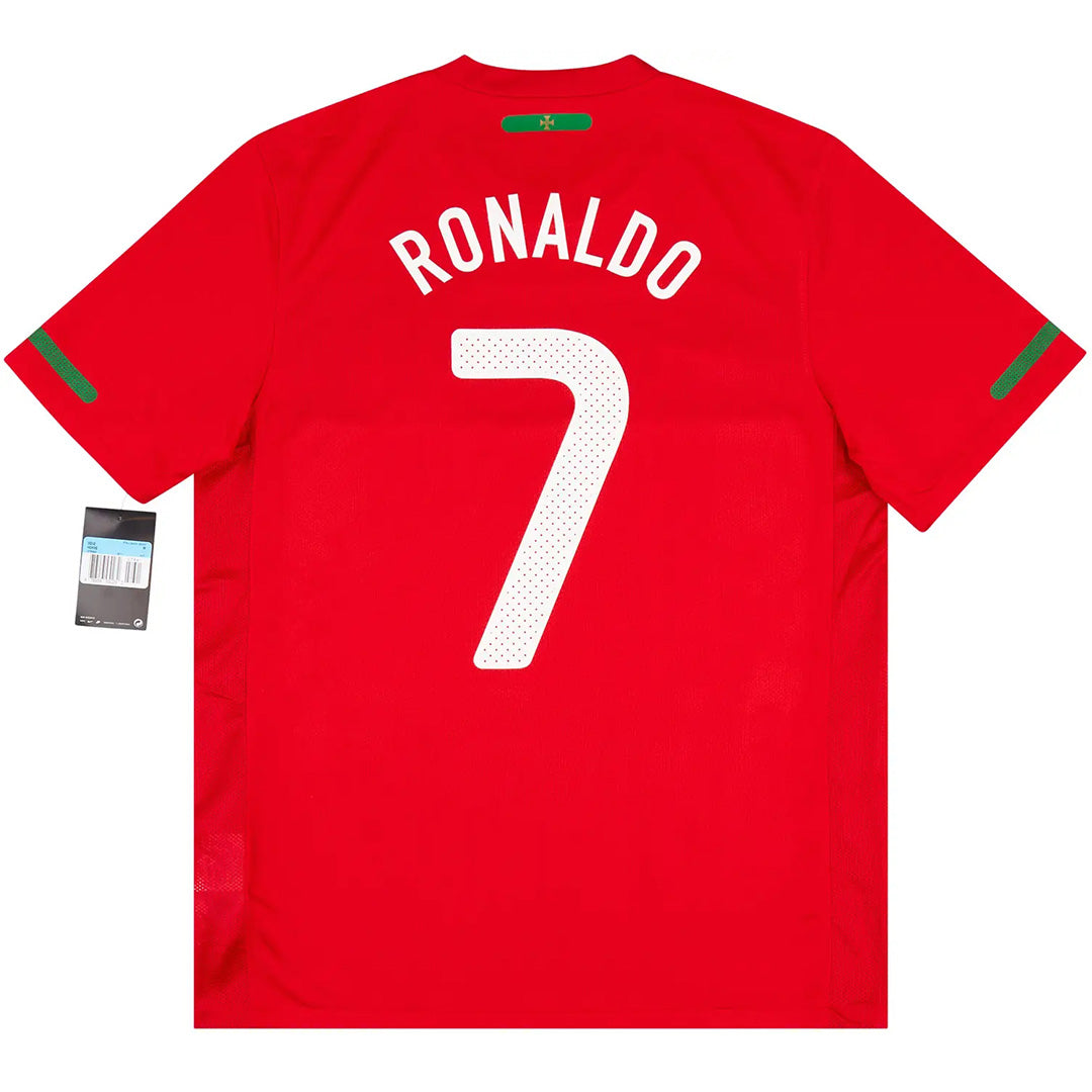 RONALDO #7 Retro Portugal Home Jersey World Cup 2010