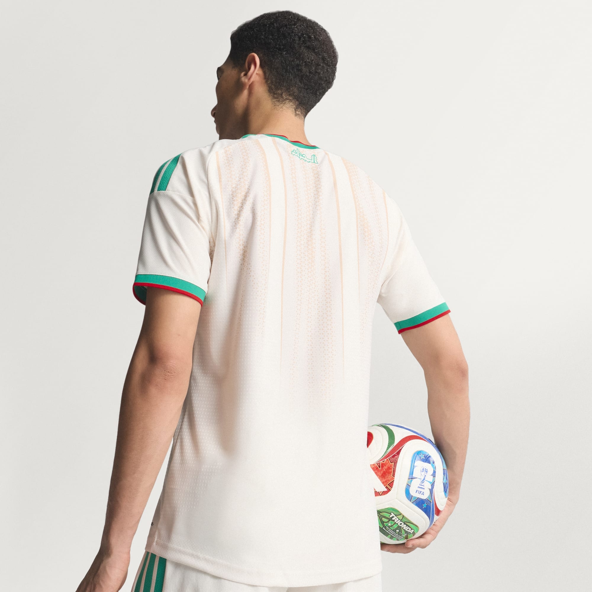 Algeria 26 Home Authentic Jersey