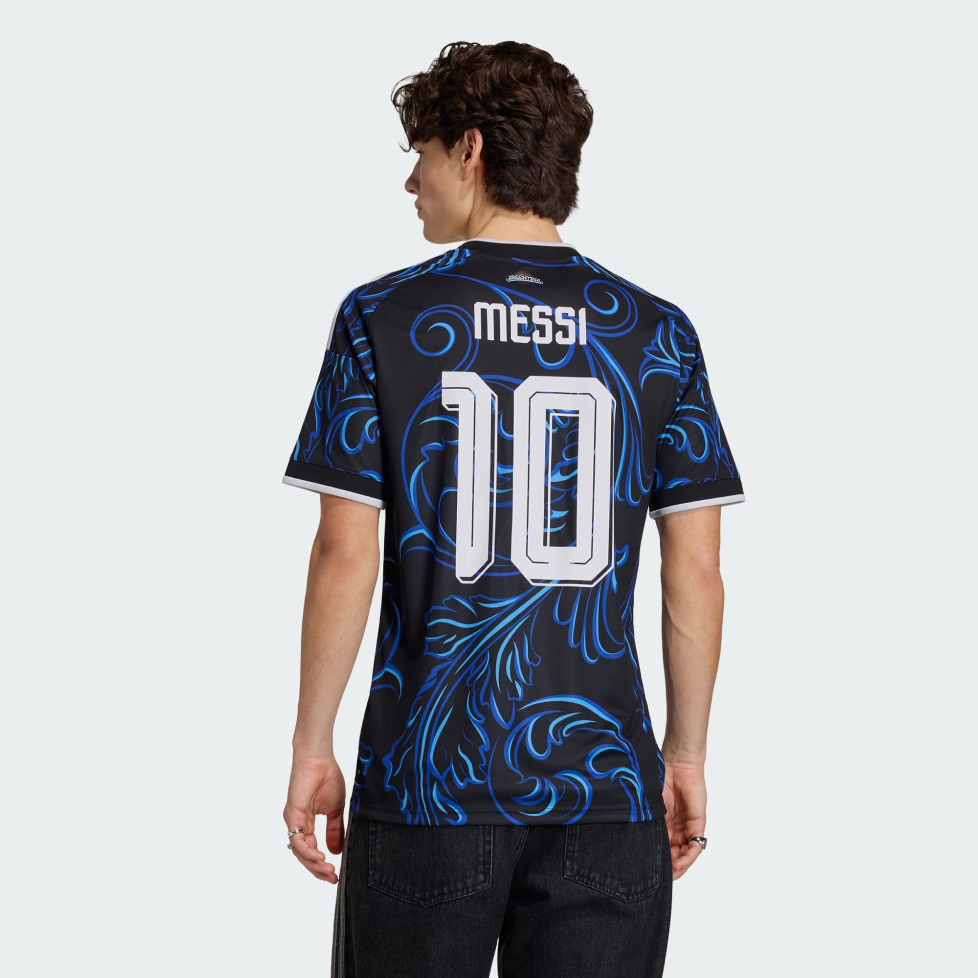 Argentina 26 Away Messi Jersey