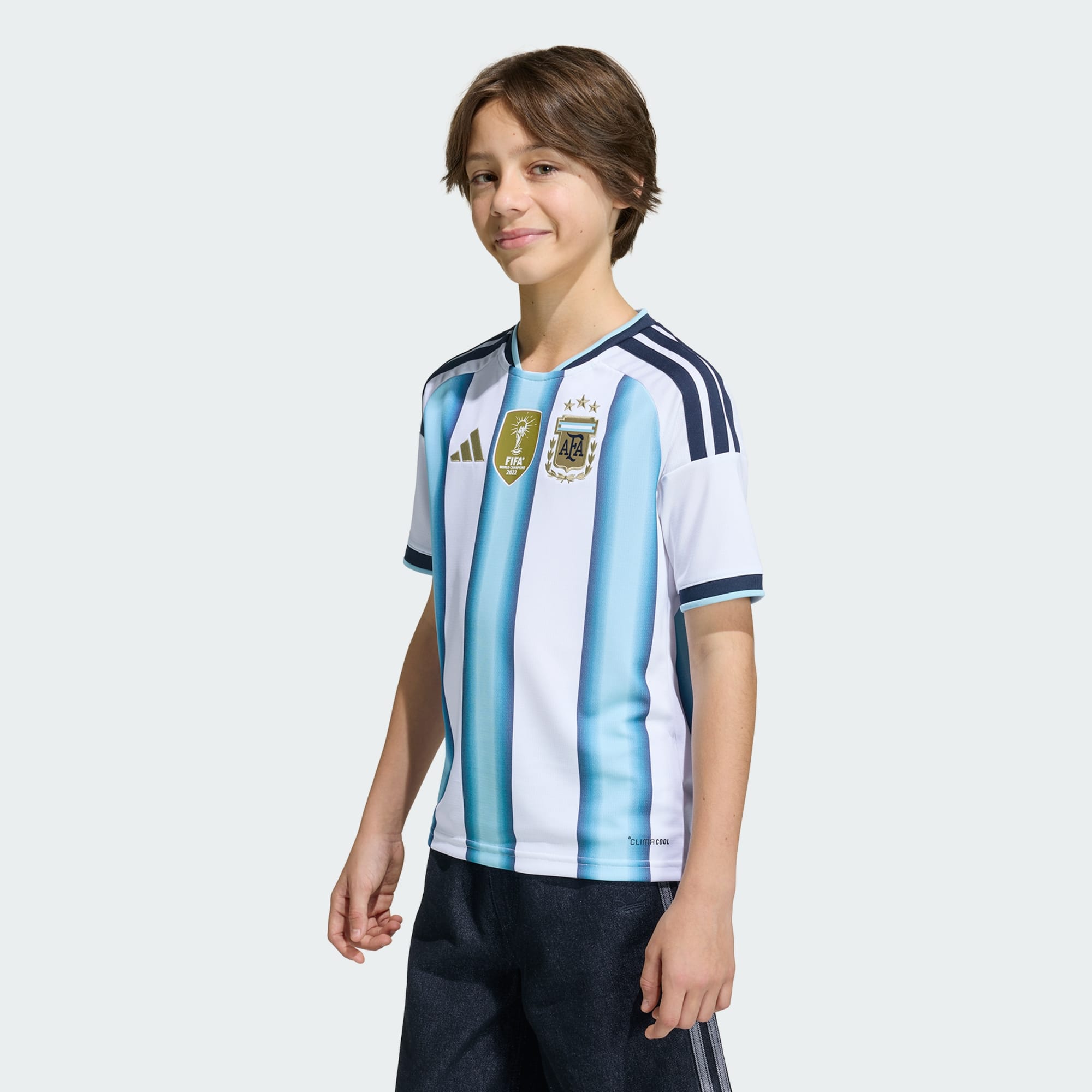 Argentina 26 Home Kids Jersey