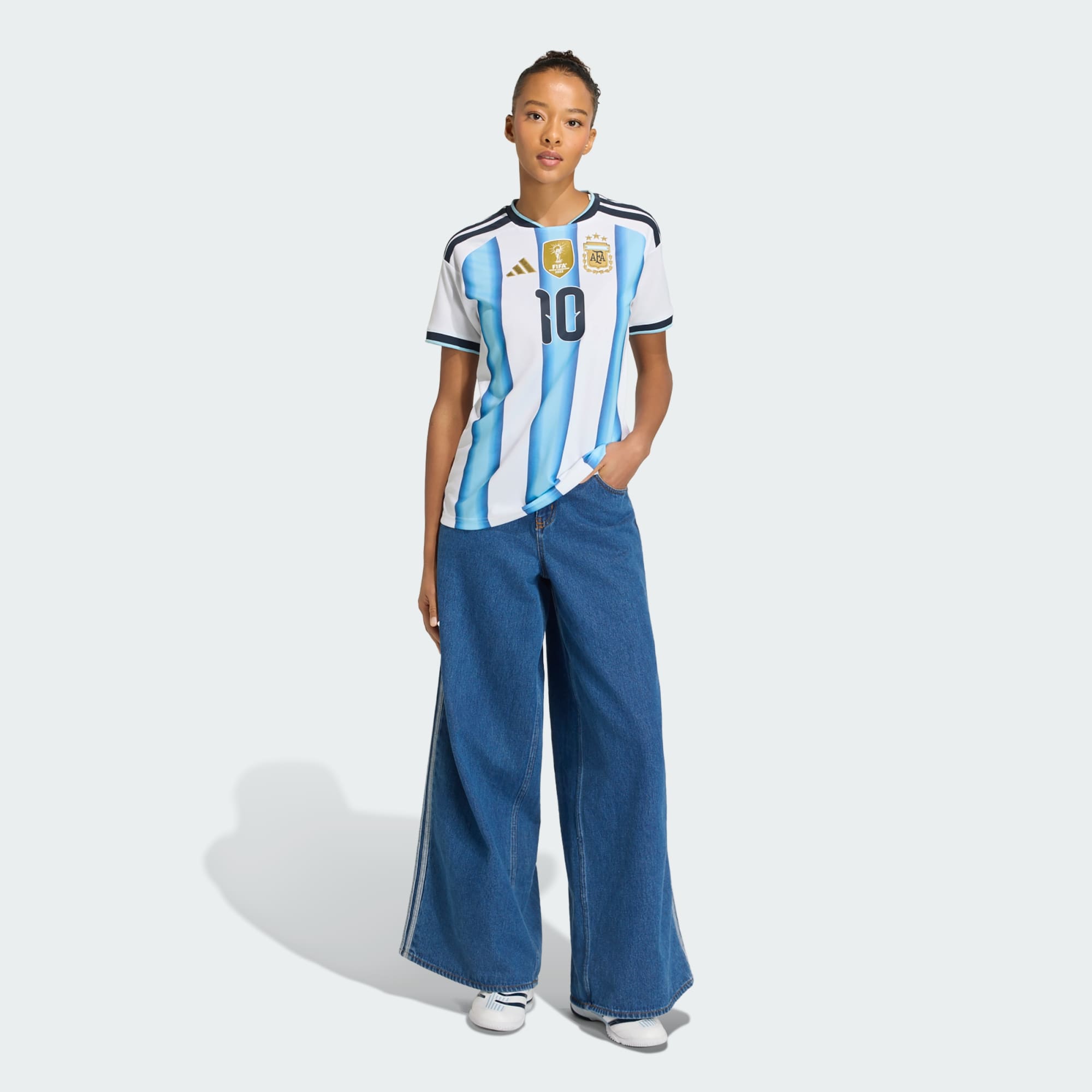 Argentina 26 Messi Home Jersey