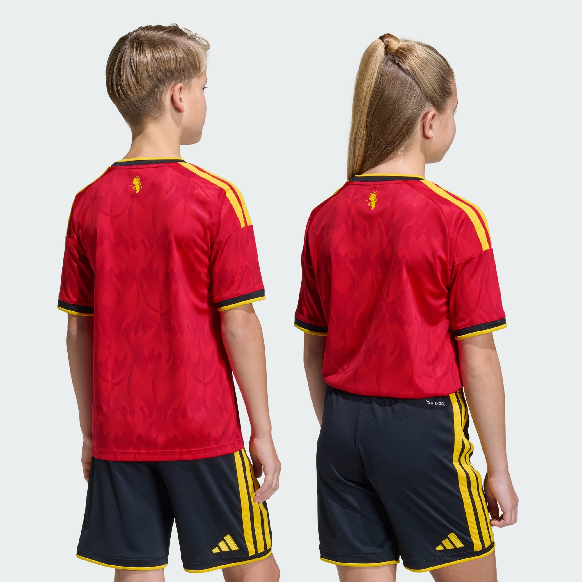 Belgium 26 Home Kids Jersey