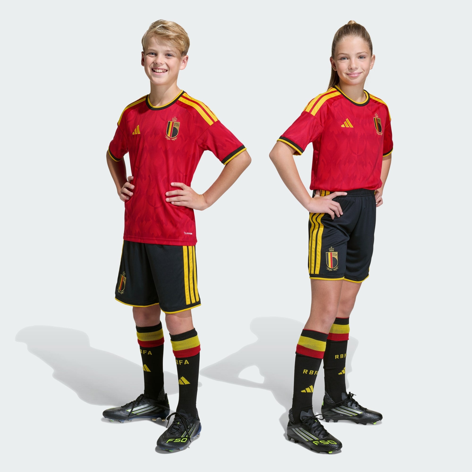 Belgium 26 Home Kids Shorts