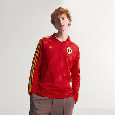 Belgium Home Jersey 1986