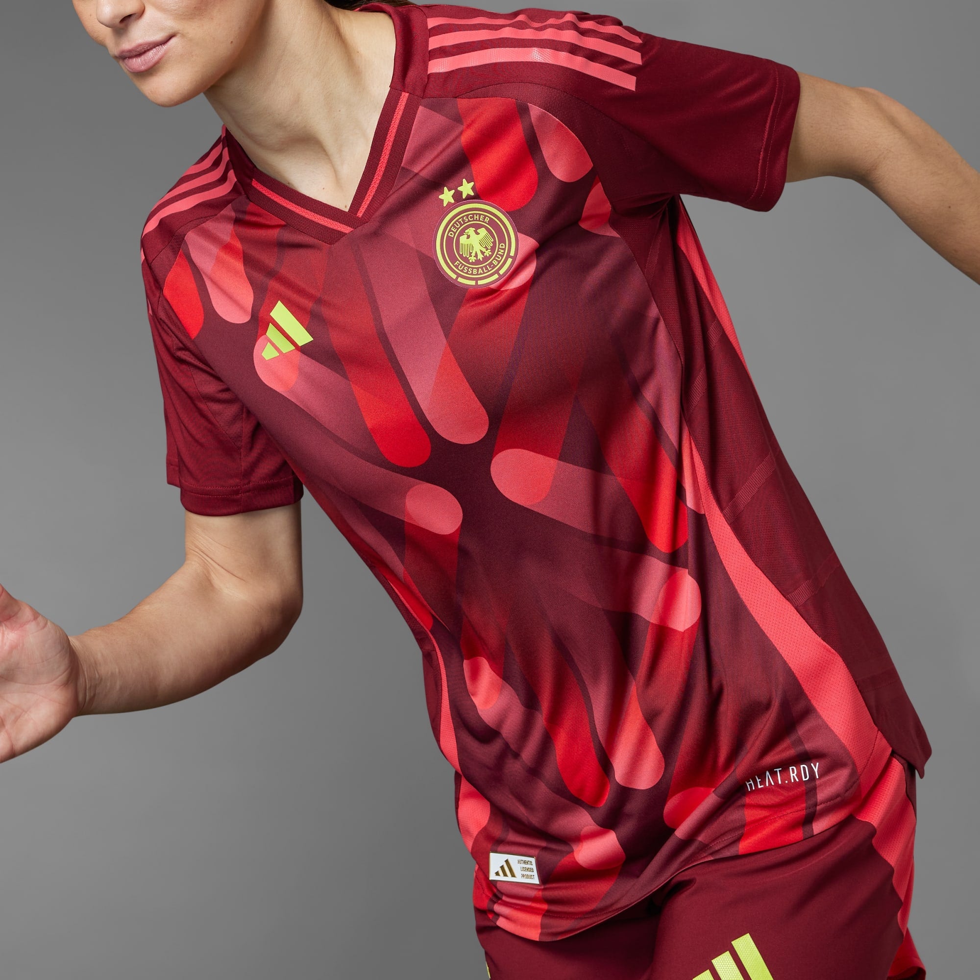 Germany 25 (Women's Team) Away Authentic Jersey