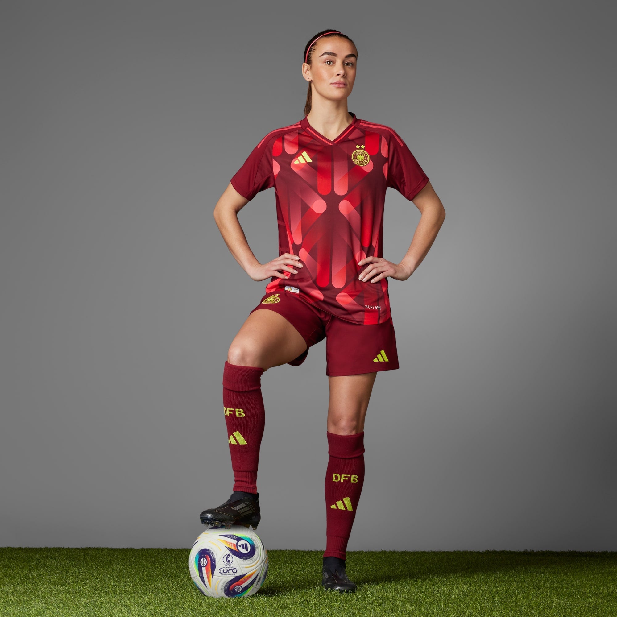 Germany 25 (Women's Team) Away Authentic Shorts